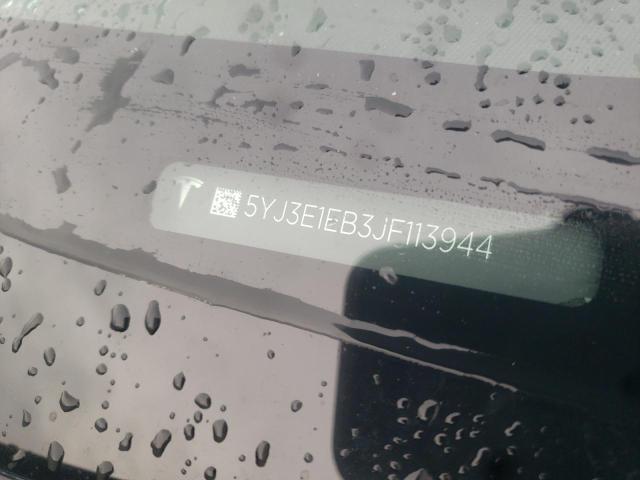5YJ3E1EB3JF113944 Tesla MODEL 3