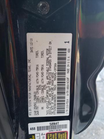 5TFSX5EN8KX065839 Toyota Tacoma Access Cab