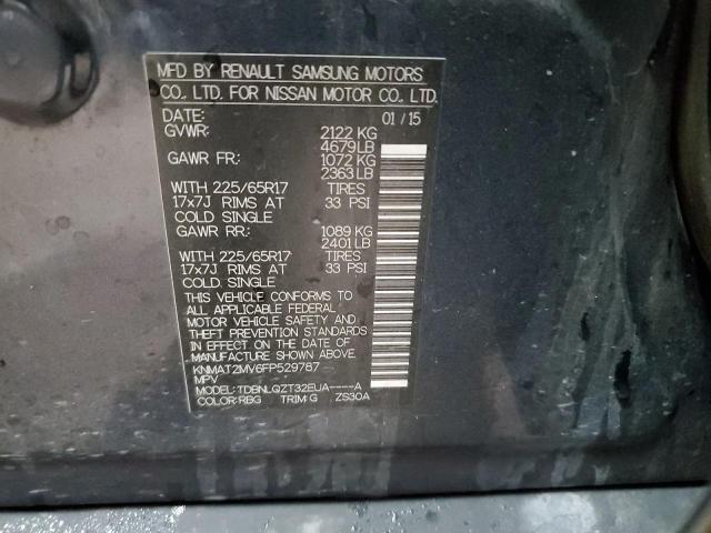 KNMAT2MV6FP529787 Nissan ROGUE S