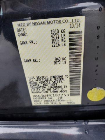 1N4AL3AP8FC187753 Nissan ALTIMA 2.5