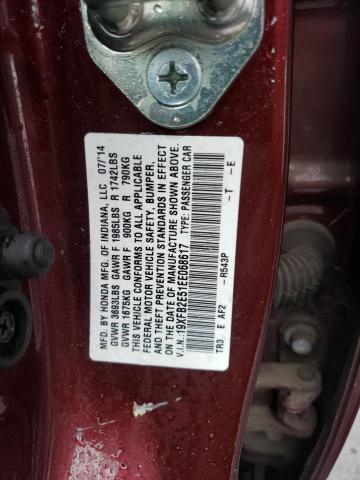 19XFB2E51EE068617 Honda Civic Lx