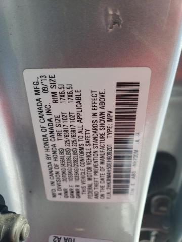 2HKRM4H50EH609201 Honda CR-V EX