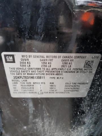 2GKFLTE31H6135811 GMC Terrain Sle