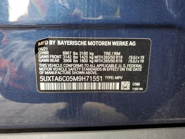5UXTA6C05M9H71551 BMW X5 Xdrive45e