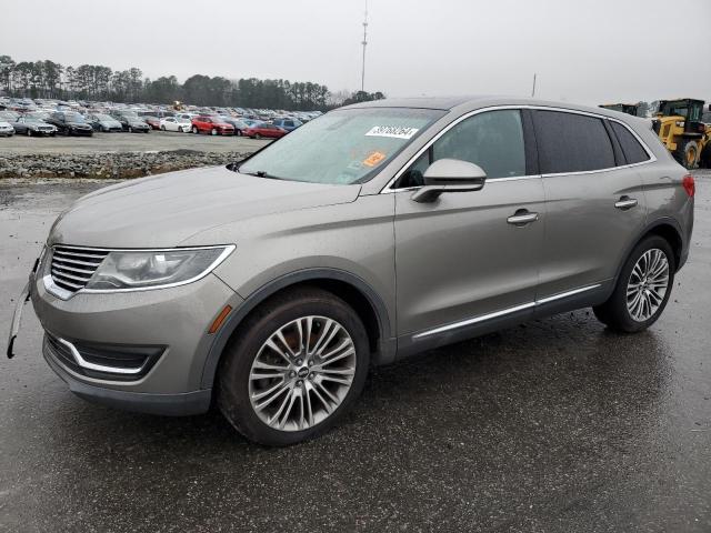 Aukcja sprzedaży 2016 Lincoln Mkx Reserve, vin: 2LMTJ8LR6GBL21620, numer aukcji: 39768264