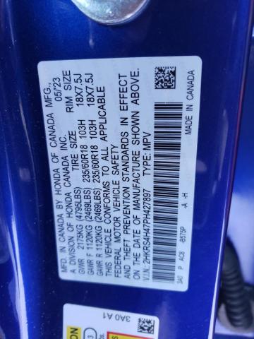 2HKRS4H47PH427897 Honda CR-V EX