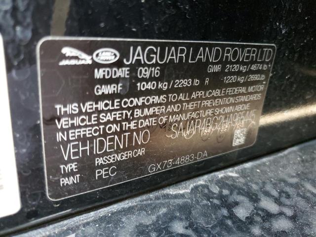 SAJAR4BG2HA965445 Jaguar XE