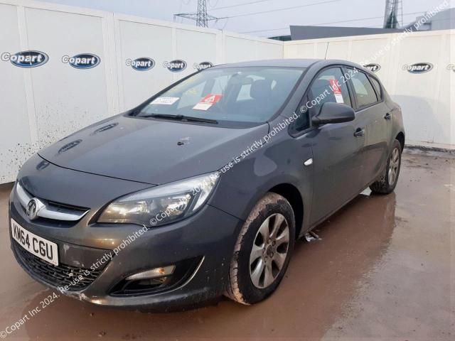 Auction sale of the 2014 Vauxhall Astra Desi, vin: W0LPD6E3XE1127668, lot number: 38733204