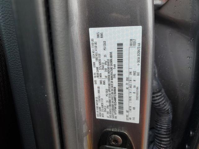 1FTFW1ED4MFC50869 Ford F150 Supercrew