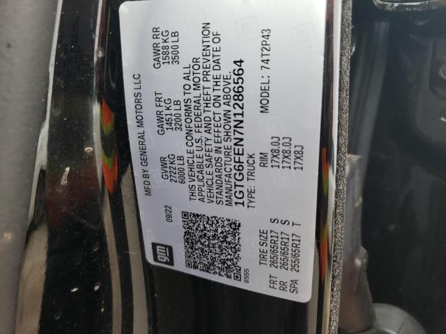 1GTG6FEN7N1286564 GMC Canyon At4