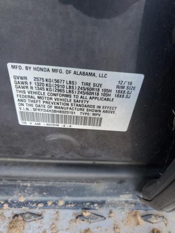 5FRYD4H38HB020151 Acura MDX