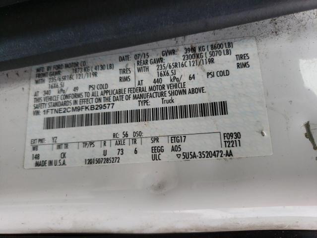 1FTNE2CM9FKB29577 Ford Transit T-150