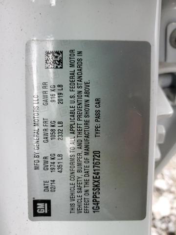 1G4PP5SKXE4176720 Buick Verano