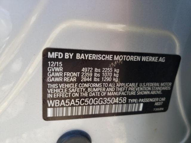 WBA5A5C50GG350458 BMW 528 I