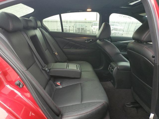 JN1FV7DP1MM850443 Infiniti Q50 Red Sport 400
