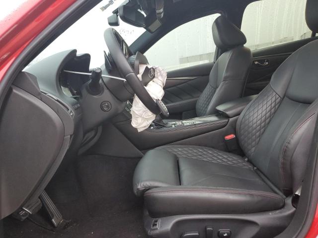 JN1FV7DP1MM850443 Infiniti Q50 Red Sport 400
