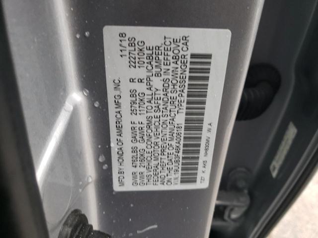 19UUB3F46KA006181 Acura Tlx Technology