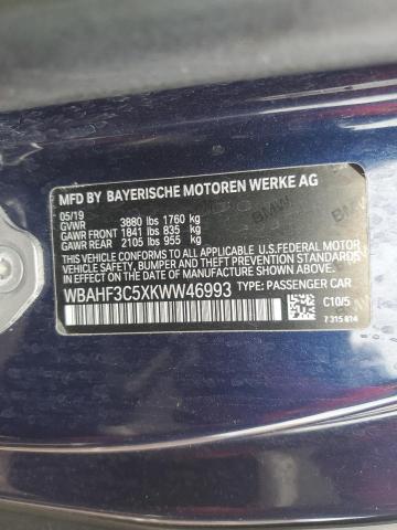 WBAHF3C5XKWW46993 BMW Z4 Sdrive30i