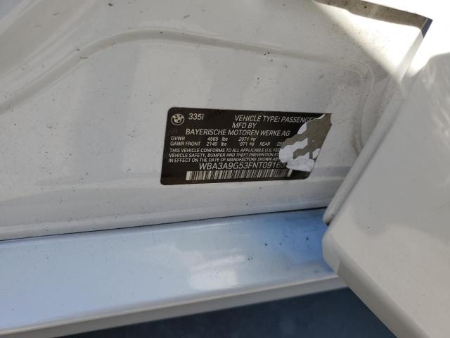 WBA3A9G53FNT09163 BMW 335 I