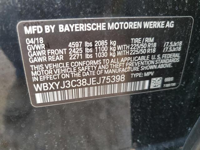 WBXYJ3C38JEJ75398 BMW X2 Sdrive28i