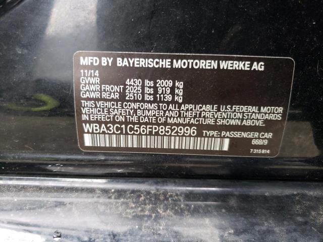 WBA3C1C56FP852996 BMW 328 I Sulev