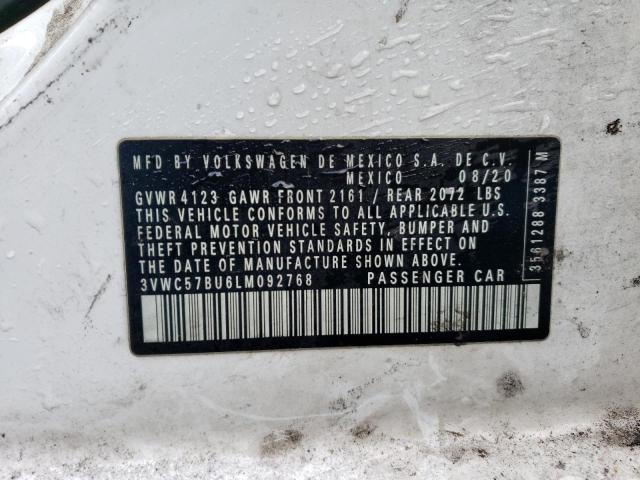 3VWC57BU6LM092768 Volkswagen JETTA S