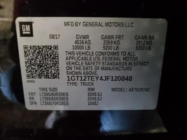 1GT12TEY4JF120848 GMC Sierra K2500 Slt
