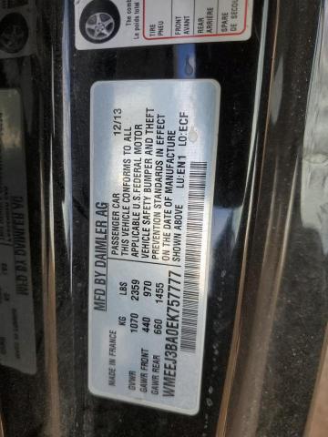 WMEEJ3BA0EK757777 Smart Fortwo Pure