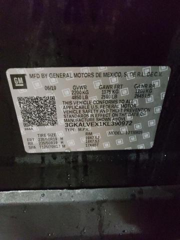3GKALVEX1KL390972 GMC Terrain Slt