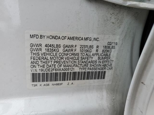 19UDE2F8XKA005121 Acura Ilx Premium A-spec