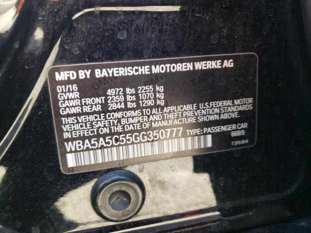 WBA5A5C55GG350777 BMW 528 I