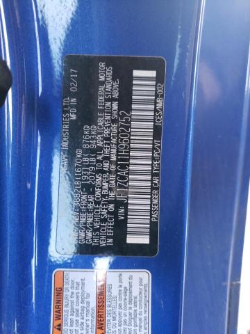 JF1ZCAC11H9602752 Subaru Brz 2.0 Limited