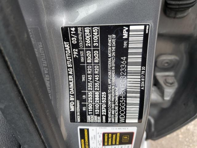 WDCGG5HBXEG323364 Mercedes-Benz GLK 350