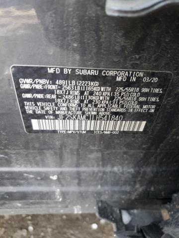JF2SKAMC1LH541840 Subaru Forester Sport