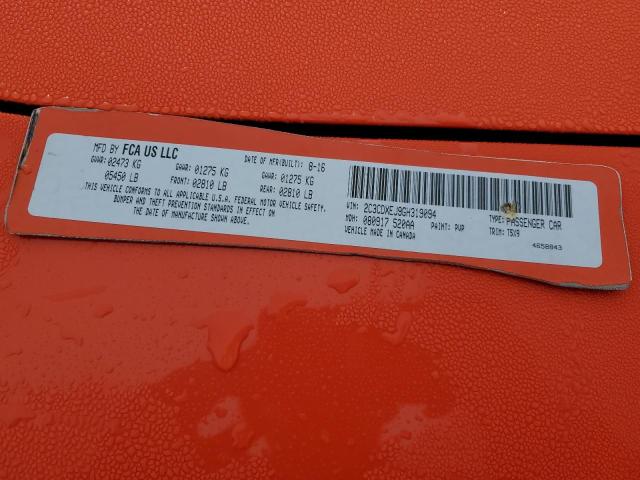 2C3CDXEJ9GH319094 Dodge Charger Srt 392