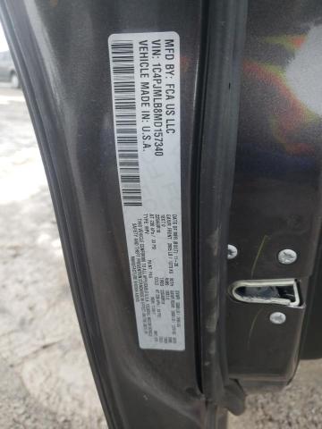 1C4PJMLB8MD157340 Jeep Cherokee Latitude Plus