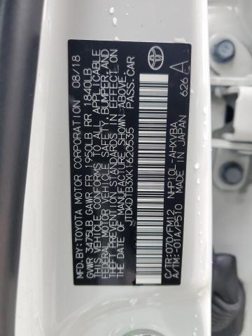 JTDKDTB3XK1620535 Toyota PRIUS C
