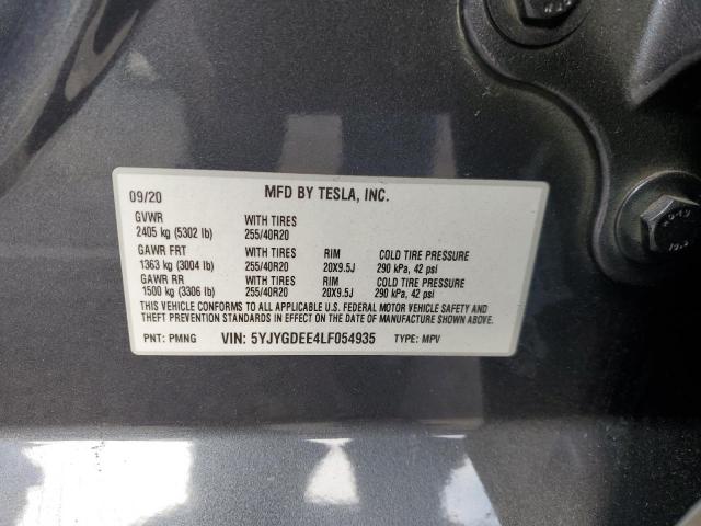 5YJYGDEE4LF054935 Tesla Model Y