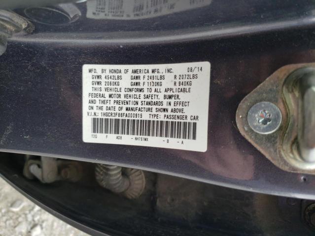1HGCR3F86FA000915 Honda ACCORD EXL