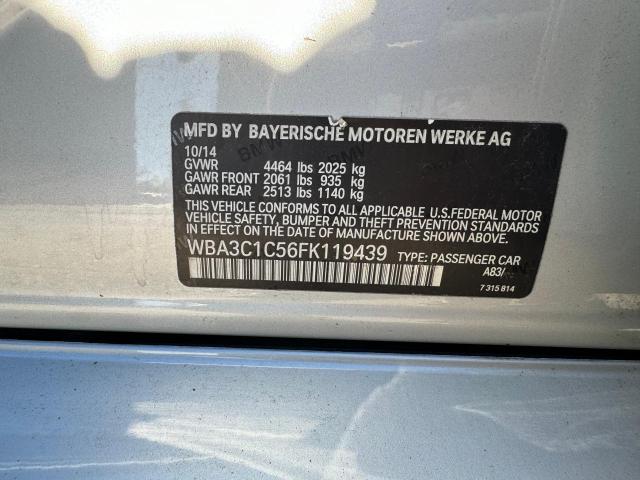 WBA3C1C56FK119439 BMW 328 I Sulev