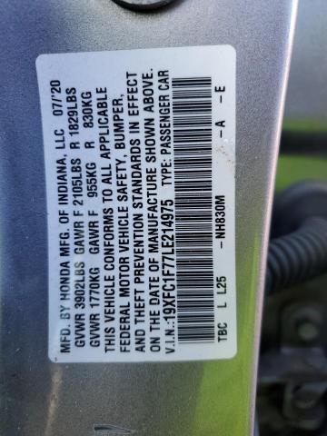 19XFC1F77LE214975 Honda CIVIC EXL