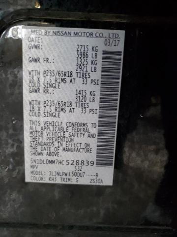 5N1DL0MM7HC528839 Infiniti QX60