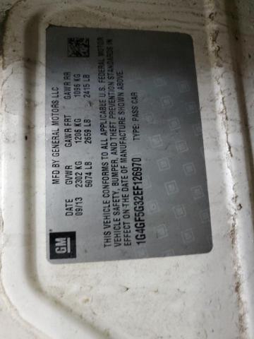 1G4GF5G32EF126970 Buick Lacrosse Touring