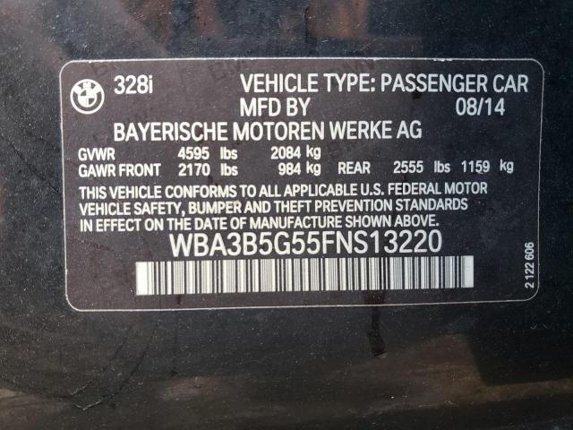 WBA3B5G55FNS13220 BMW 328 Xi Sulev