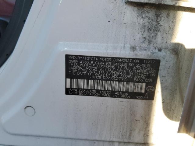 JTHC81D29J5027305 Lexus IS 300