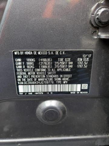 3CZRU6H34JG709776 Honda HR-V LX