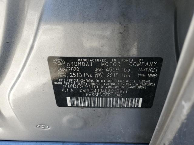 KMHL24JJ4LA015911 Hyundai SONATA HYB