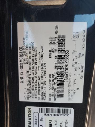 1FA6P8TH2G5255550 Ford Mustang