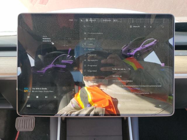 5YJ3E1EA1LF745254 Tesla MODEL 3