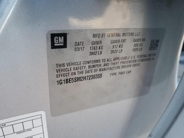 1G1BE5SM2H7238368 Chevrolet CRUZE LT